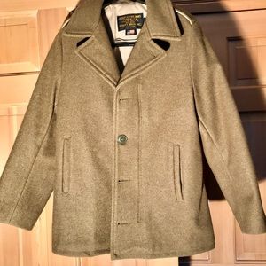 Schott Men's Wool Peacoat